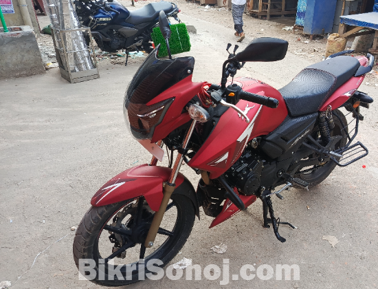 TVS Apache RTR 160cc double dicks abs